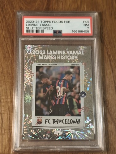 Lamine yamal psa topps - rc,