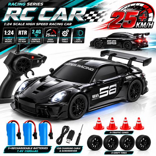 Drift car 4g - 1:24, 2.4g