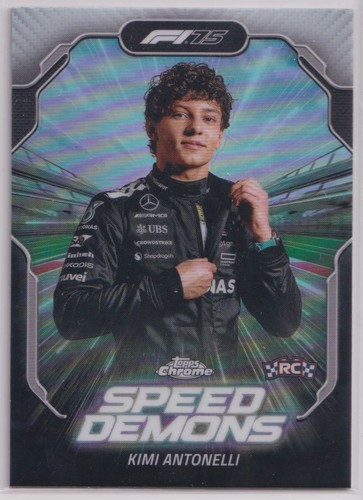 2025 topps chrome speed - f1,